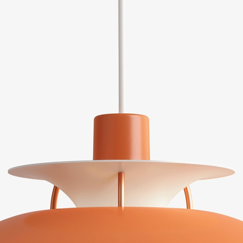 Louis Poulsen PH 5 mini hanglamp hues of orange - 5741095081 Louis Poulsen PH 5 mini hanglamp hues of orange - 5741095081