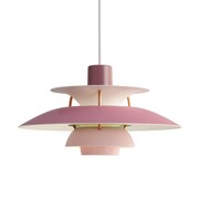 Louis Poulsen Lampada a sospensione PH 5 mini sfumature di rosa - 5741095094