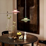 Louis Poulsen PH 5 mini hanging lamp hues of rose - 5741095094
