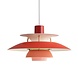 Louis Poulsen PH 5 mini hanglamp hues of red - 5741095104 Louis Poulsen PH 5 mini hanglamp hues of red - 5741095104