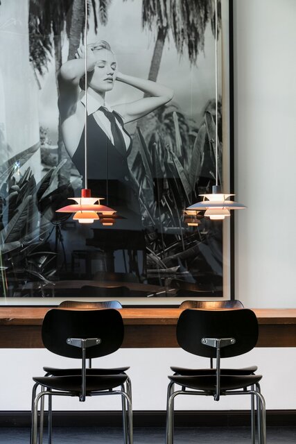 Louis Poulsen PH 5 mini hängande lampa nyanser av blå - 5741095120