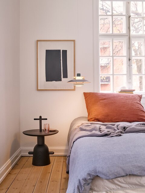 Louis Poulsen PH 5 mini hanging lamp hues of blue - 5741095120