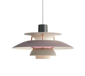 Louis Poulsen PH 5 mini hängande lampa nyanser av grått Louis Poulsen PH 5 mini hängande lampa nyanser av grått