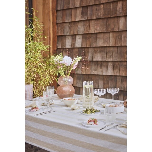 OYOY Verres à vin Mizu blanc set de 4 pièces - L300546