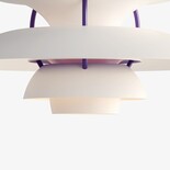 Louis Poulsen PH 5 mini hanglamp classic white - 5741095146 Louis Poulsen PH 5 mini hanglamp classic white - 5741095146