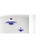 Louis Poulsen Lampada a sospensione PH 5 mini monocolore blu - 5741104587