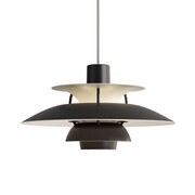 Louis Poulsen PH 5 mini hanglamp monochrome black - 5741104639 Louis Poulsen PH 5 mini hanglamp monochrome black - 5741104639
