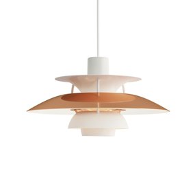 Louis Poulsen PH 5 mini hanglamp koper Louis Poulsen PH 5 mini hanglamp koper