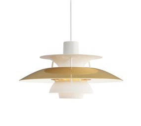 Louis Poulsen Lampada a sospensione PH 5 mini in ottone Louis Poulsen Lampada a sospensione PH 5 mini in ottone