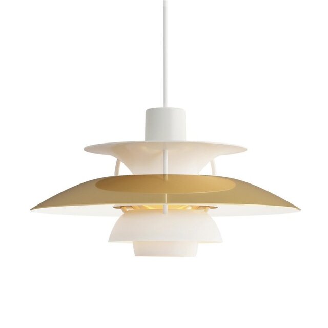 Louis Poulsen PH 5 mini hanglamp messing - 5741099993