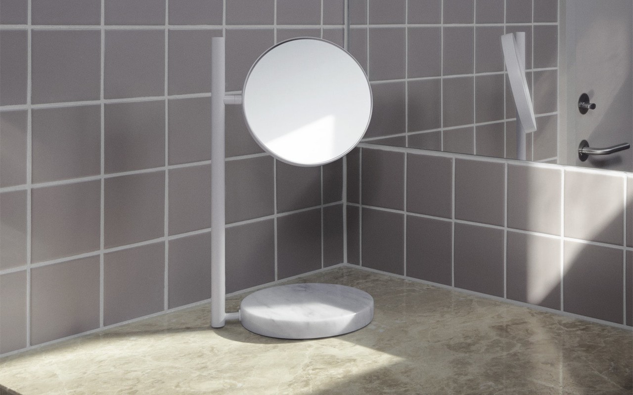 Normann Copenhagen Pose spiegel wit - 605691 Normann Copenhagen Pose spiegel wit - 605691