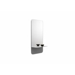 Normann Copenhagen Horizon mirror vertical stainless steel - 605712 Normann Copenhagen Horizon mirror vertical stainless steel - 605712