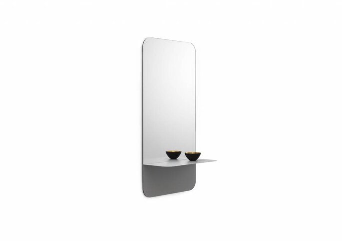 Normann Copenhagen Horizon mirror vertical stainless steel - 605712 Normann Copenhagen Horizon mirror vertical stainless steel - 605712