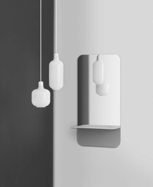 Normann Copenhagen Horizon Spiegel vertikal Edelstahl - 605712