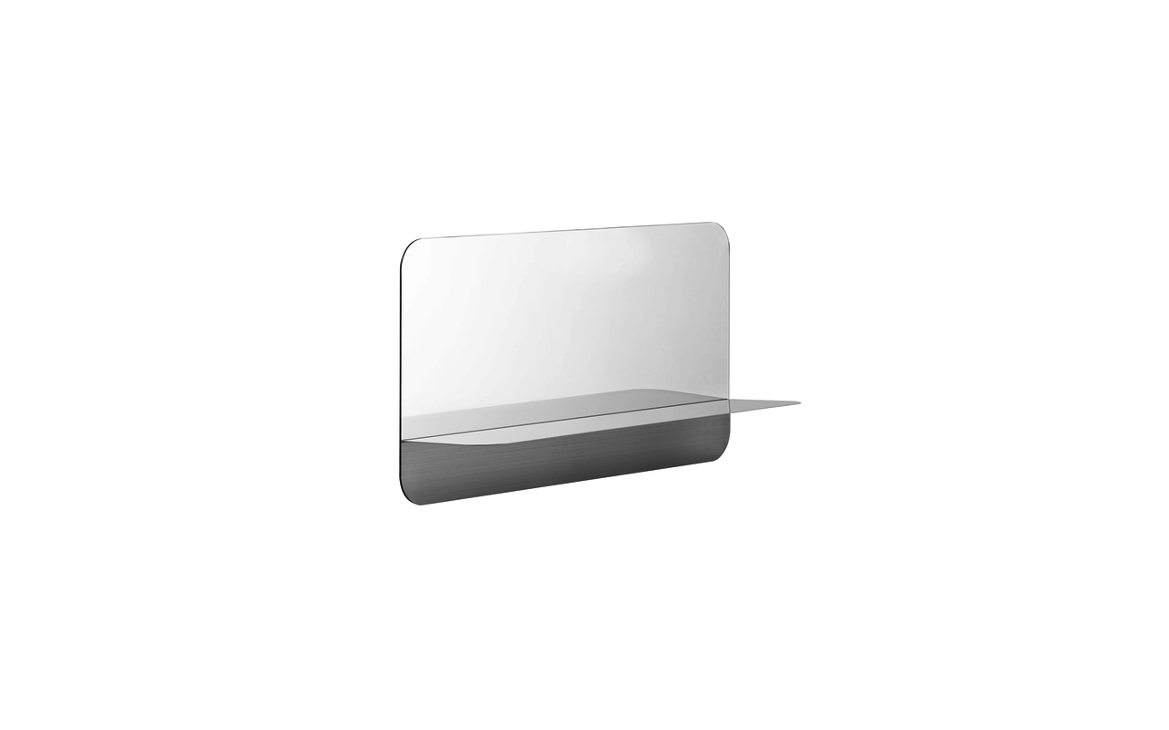 Normann Copenhagen Espejo Horizon horizontal acero inoxidable - 605711