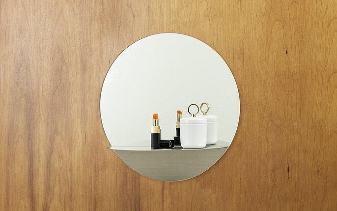 Normann Copenhagen Horizon espejo redondo acero inoxidable - 605710
