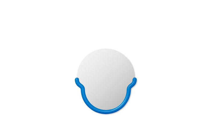 Normann Copenhagen Bogin spegel M blå - 372032