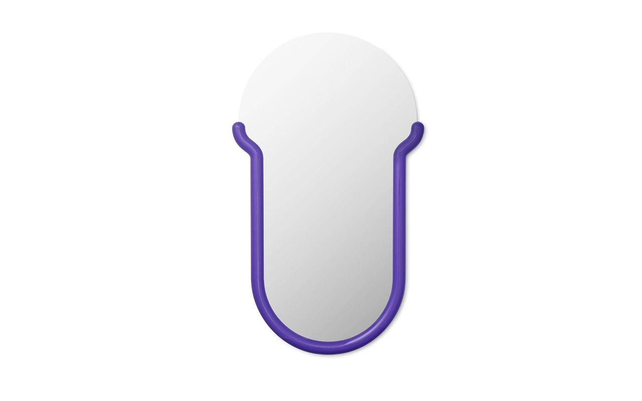 Normann Copenhagen Bogin mirror L purple - 372033 Normann Copenhagen Bogin mirror L purple - 372033