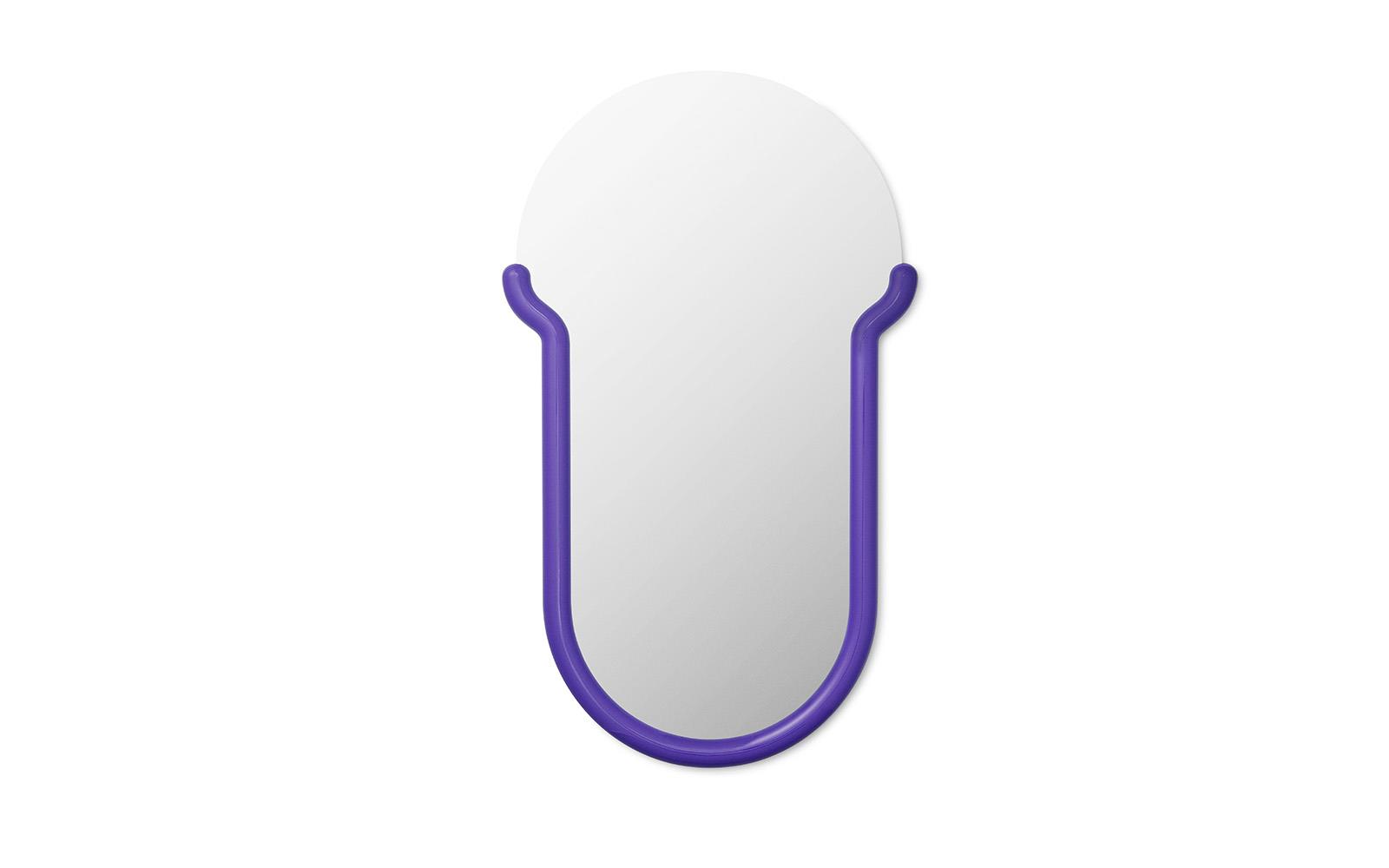 Normann Copenhagen Miroir Bogin L violet - 372033