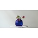 Normann Copenhagen Step vaas hoogte 23cm blauw - 102084 Normann Copenhagen Step vaas hoogte 23cm blauw - 102084