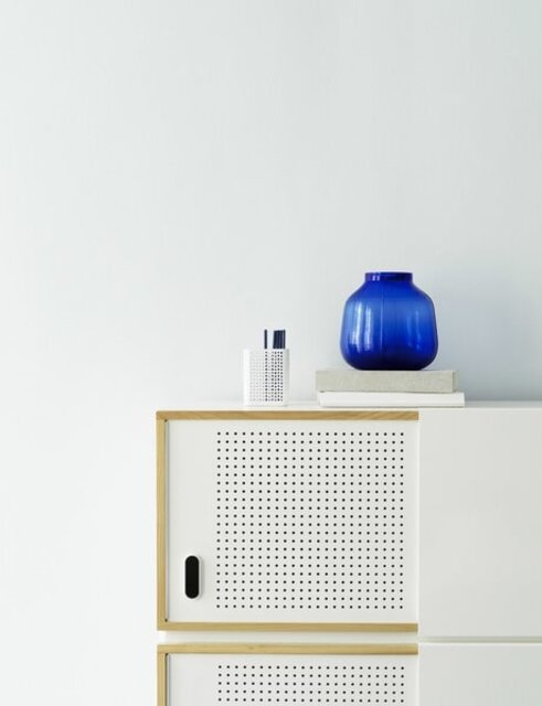 Normann Copenhagen Step vase height 23cm blue - 102084