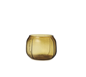Normann Copenhagen Step vase højde 16cm brun Normann Copenhagen Step vase højde 16cm brun