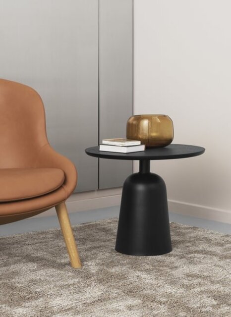 Normann Copenhagen Step vaas hoogte 16cm bruin - 102083