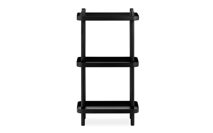 Normann Copenhagen Bloc table/rack noir - 602193