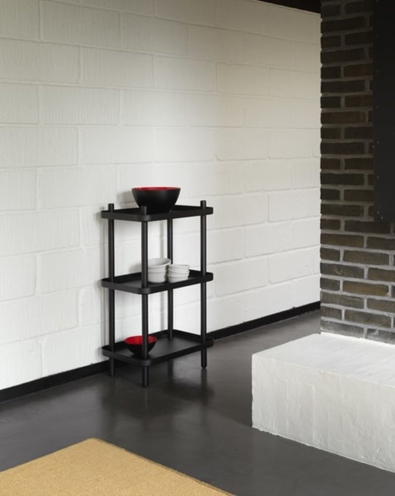 Normann Copenhagen Block table/rack black - 602193