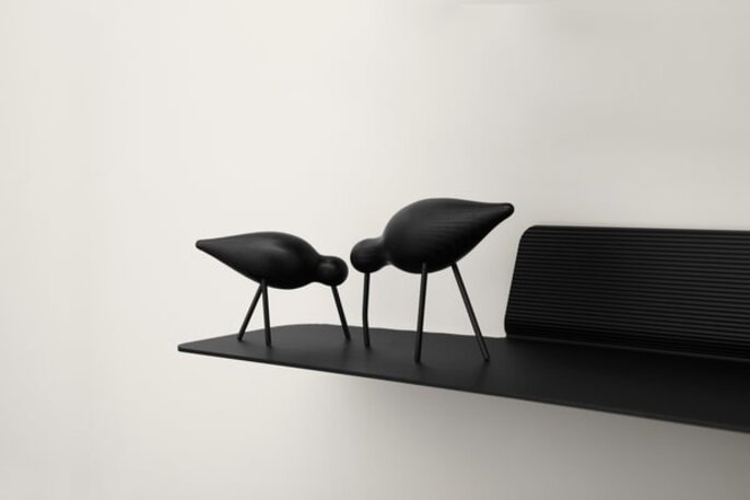 Normann Copenhagen Mensola Jet 80 cm nera - 600993