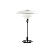 Louis Poulsen PH 3½-2½ glas bordlampe krom - 5744166179 Louis Poulsen PH 3½-2½ glas bordlampe krom - 5744166179