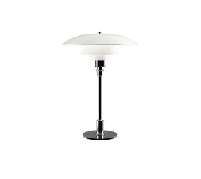 Louis Poulsen PH 3½-2½ glas bordslampa krom Louis Poulsen PH 3½-2½ glas bordslampa krom