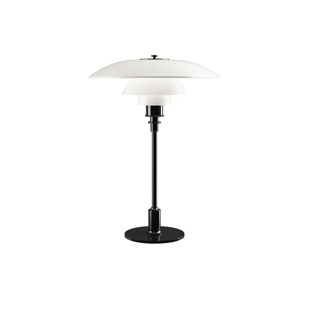 Louis Poulsen Lampe de table en verre PH 3½-2½ noir - 5744166195 Louis Poulsen Lampe de table en verre PH 3½-2½ noir - 5744166195