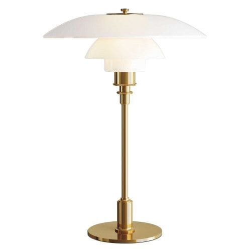 Louis Poulsen PH 3½-2½ glass table lamp brass - 5744611239