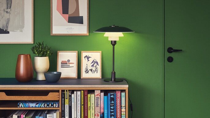 Louis Poulsen PH 3½-2½ tafellamp groen - 5744164919