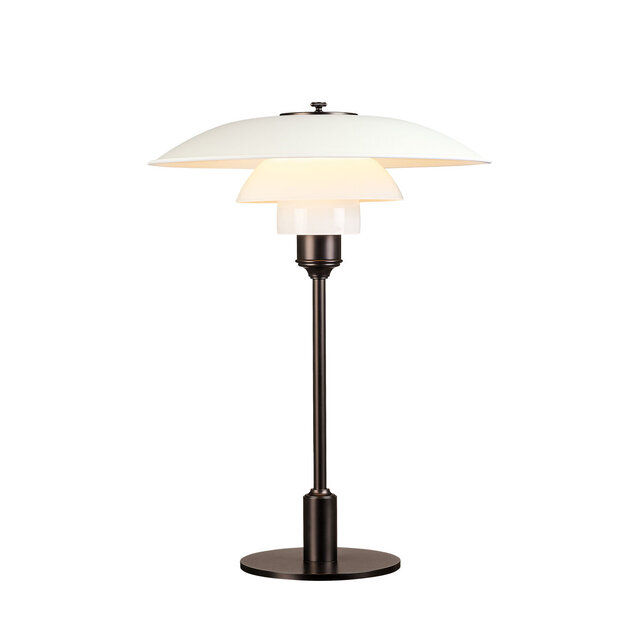 Louis Poulsen Lampada da tavolo PH 3½-2½ bianca - 5744164896
