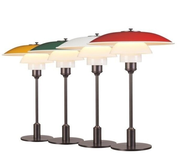 Louis Poulsen Lampe de table PH 3½-2½ jaune - 5744164906