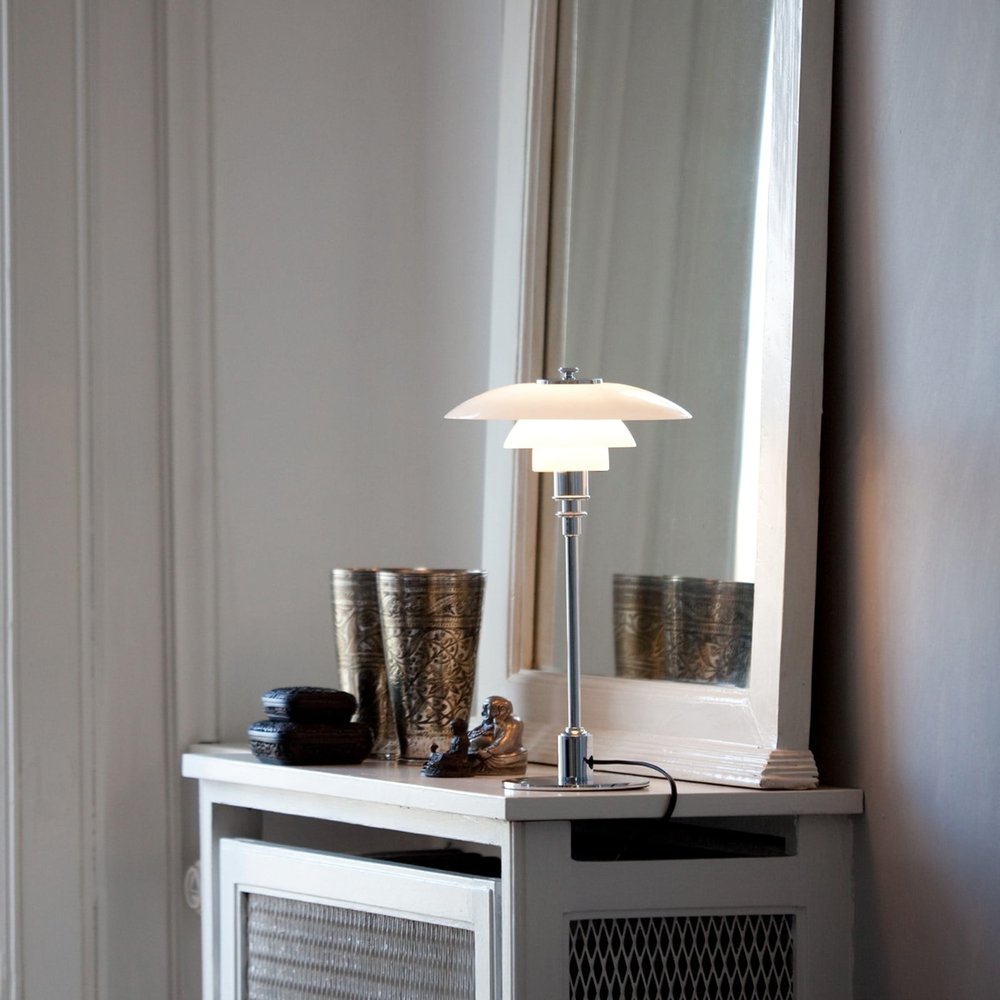 Louis Poulsen Lampada da tavolo PH 2/1 cromo - 5744164278 Louis Poulsen Lampada da tavolo PH 2/1 cromo - 5744164278