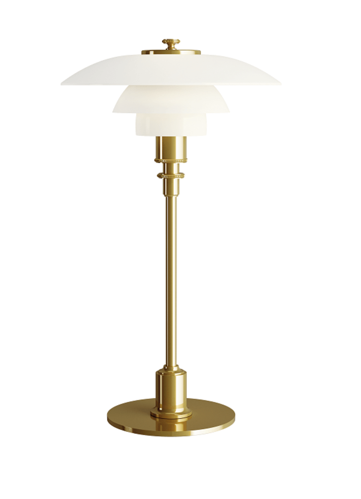 Louis Poulsen PH 2/1 table lamp brass - 5744611190