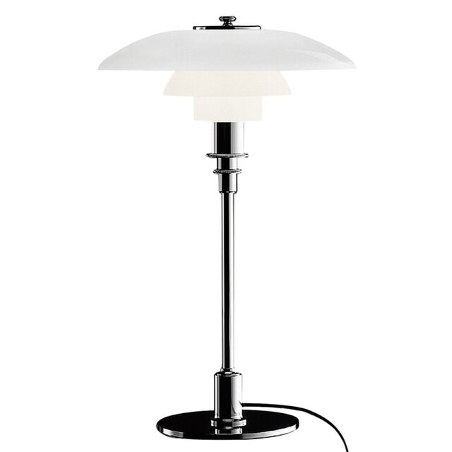 Louis Poulsen Lámpara de mesa PH 3/2 cromo - 5744162801