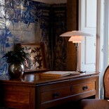 Louis Poulsen PH 4½-3½ glas bordlampe krom - 5744161501