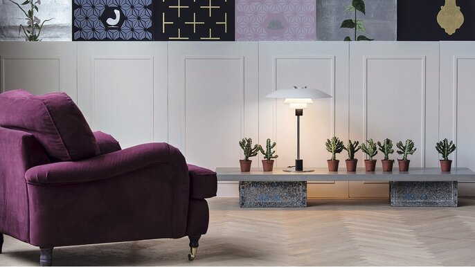 Louis Poulsen PH 4/3 bordslampa krom - 5744615002