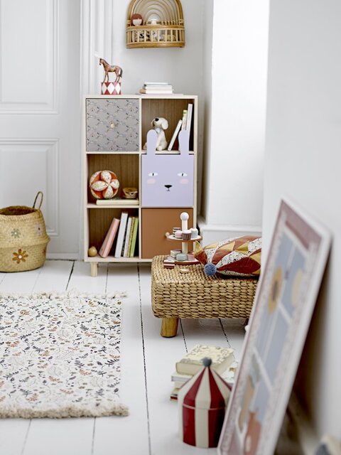 Bloomingville Mini Calle bokhylla med lådor - 82054166
