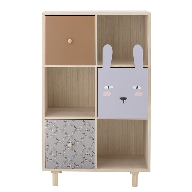 Bloomingville Mini Calle boekenkast met lades - 82054166