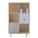 Bloomingville Mini Calle boekenkast met lades - 82054166 Bloomingville Mini Calle boekenkast met lades - 82054166