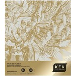 KEK Amsterdam Gull Gravert blomstertapet sand MW-144 300x280cm KEK Amsterdam Gull Gravert blomstertapet sand MW-144 300x280cm
