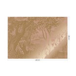 KEK Amsterdam Carta da parati con paesaggi incisi oro nude MW-097 400x280cm