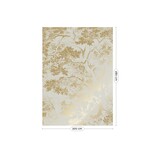 KEK Amsterdam Gold Engraved landscapes wallpaper sand MW-167 200x280cm KEK Amsterdam Gold Engraved landscapes wallpaper sand MW-167 200x280cm