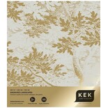 KEK Amsterdam Carta da parati con paesaggi incisi oro sabbia MW-169 400x280cm