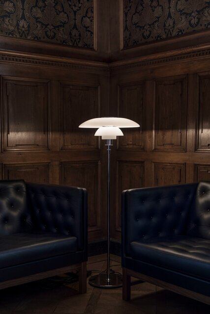 Louis Poulsen PH 4½-3½ gulvlampe glass - 5744161514